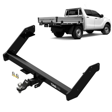 TAG Heavy Duty (Extended) Towbar for Mazda BT-50 (09/2011 - 10/2020), Ford Ranger (09/2011 - 05/2022) - Brixton 4x4 - Buy Online Now!